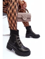 Botky Workery s  černé model 21633870 - Boto