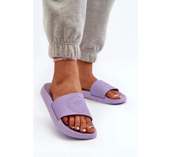 Dámské žabky 4FMM00FFLIF045-52S fialové
