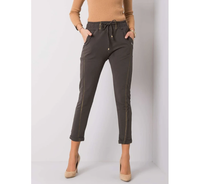 Tepláky RV DR 6039.13 tmavá khaki Tepláky RV DR 6039.13 tmavá khaki