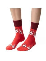 Ponožky Steven art.136 Świąteczne damskie 35-40