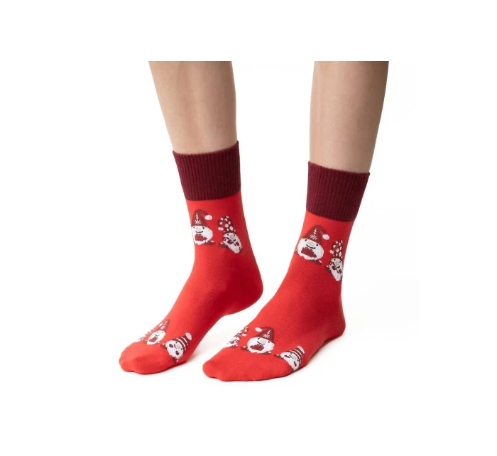 Ponožky Steven art.136 Świąteczne damskie 35-40