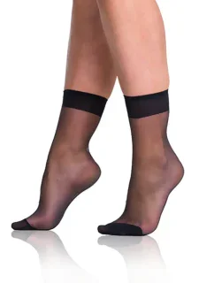 Dámské model 15435409 ponožky FLY SOCKS 15 DEN  černá - Bellinda