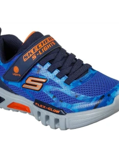 Boty Skechers FLEX-GLOW TAREN S-Lights JR 400018L-NVOR