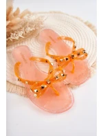 Dámské gumové žabky Orange model 21592598 - Boto Dámské gumové žabky Orange model 21592598 - Boto