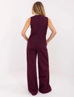 Spodnie IT SP model 21757281 bordowy - FPrice