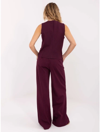 Spodnie IT SP model 21757281 bordowy - FPrice