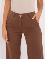 Kalhoty LK SP 510012.01 hnědé Kalhoty LK SP 510012.01 hnědé