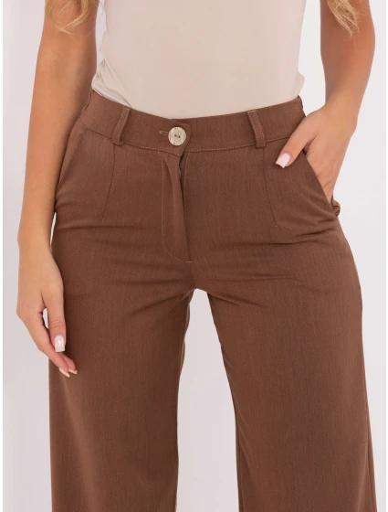 Kalhoty LK SP 510012.01 hnědé Kalhoty LK SP 510012.01 hnědé