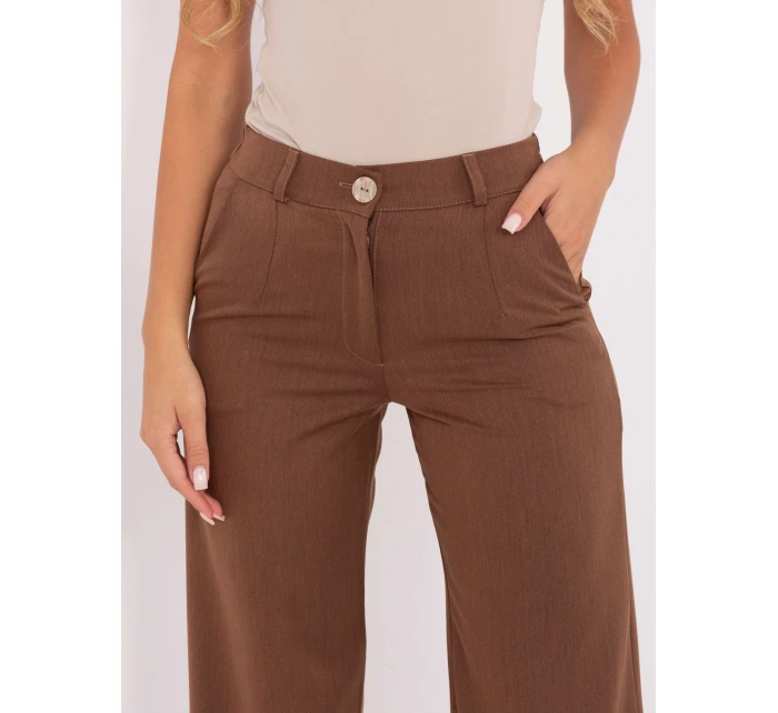 Kalhoty LK SP 510012.01 hnědé Kalhoty LK SP 510012.01 hnědé