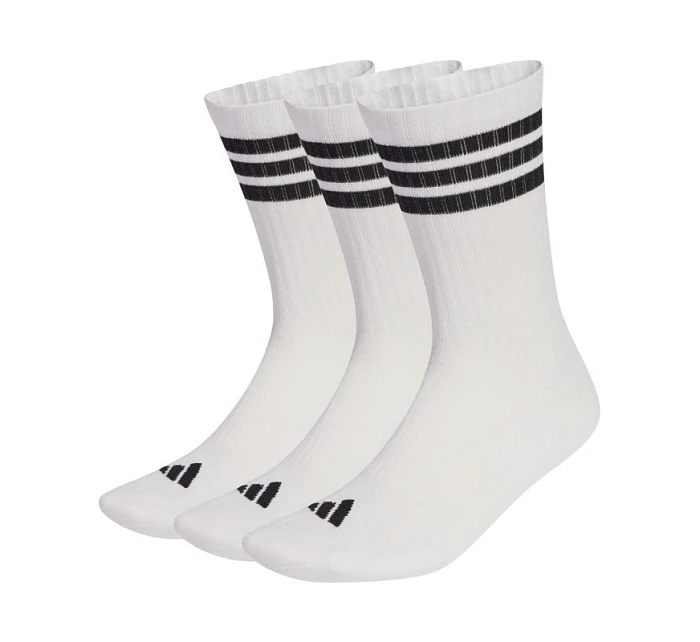 3Stripes Cushioned Sportswear Crew 3 páry bílých a ponožek model 21858360 - ADIDAS