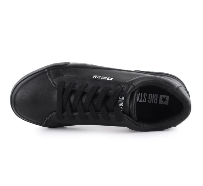 Pánské nízké tenisky z eko kůže černé model 21906594 - Big Star