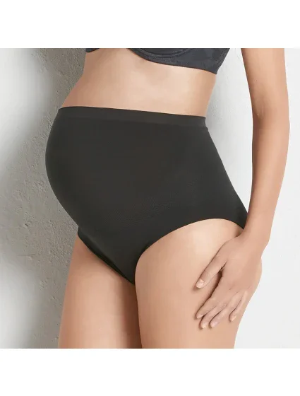 Seamless těhotenské kalhotky . 1502 black - Anita Maternity