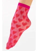 Fiore Beso 20 DEN G1181 barva: červená/magenta