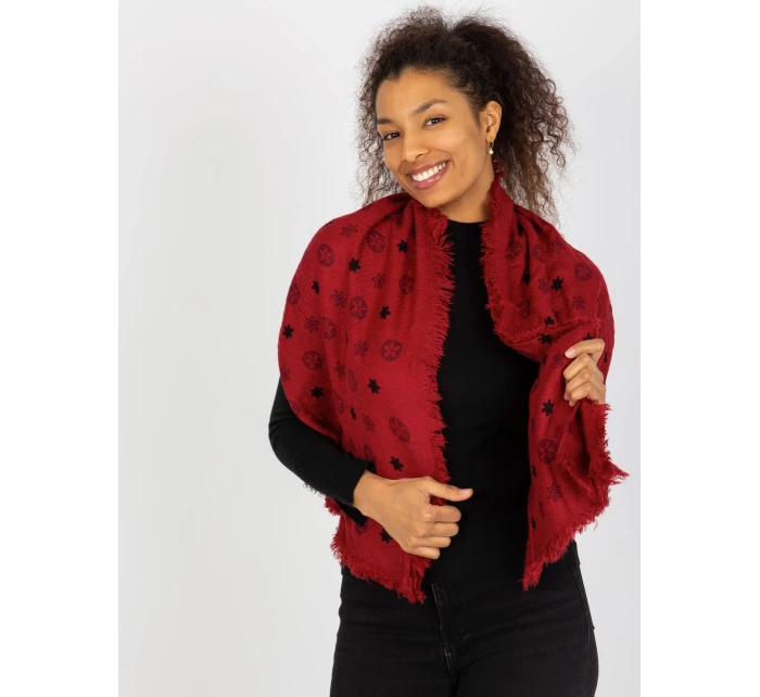 Dámský šátek AT CH 23505 1.55 tmavě červený Dámský šátek AT CH 23505 1.55 tmavě červený