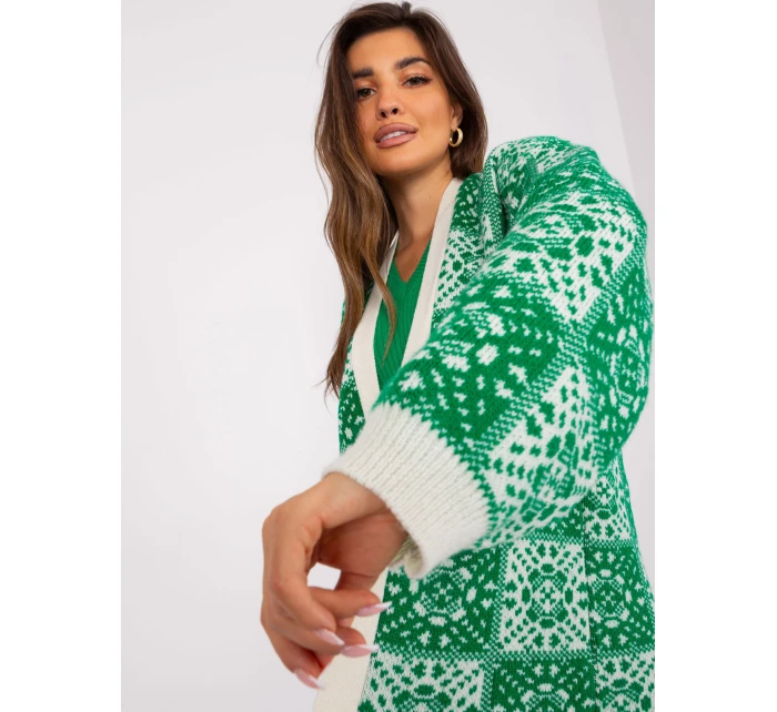 Kardigan BA SW  zielony model 21468358 - FPrice