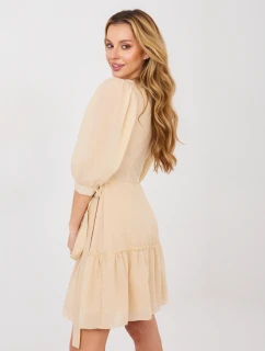 Šaty LK SK 508027.34P béžové