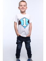 Chlapecké tričko s bílým číslem