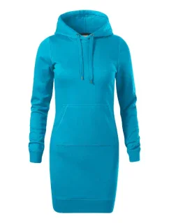 Snap šaty dámské tyrkysová