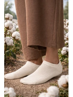 Přírodní nohy 100% bavlněné froté 198