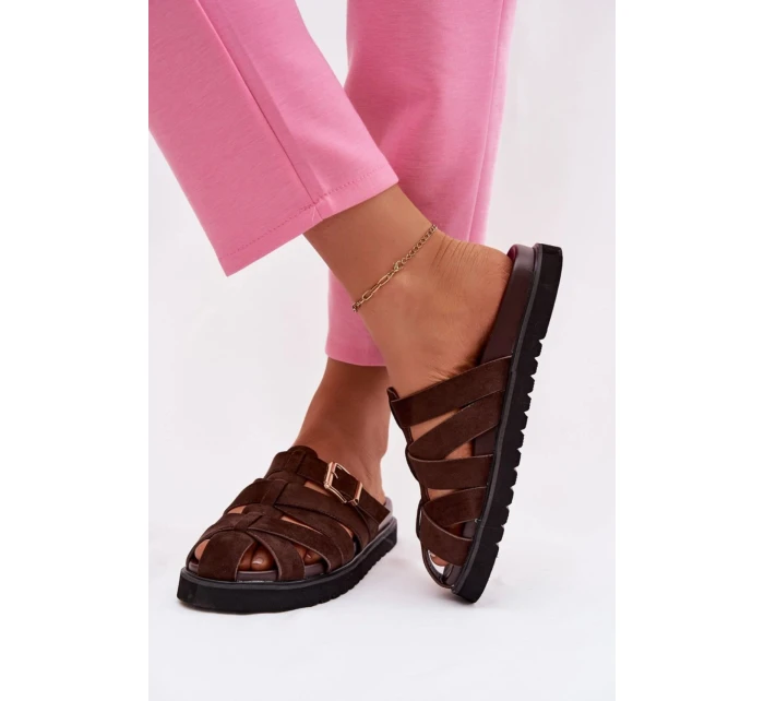 Pantofle model 224504 Step in style Pantofle model 224504 Step in style