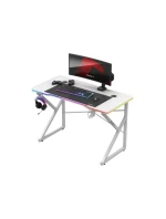Herní stůl Hero model 21326252 RGB White - Huzaro Herní stůl Hero model 21326252 RGB White - Huzaro