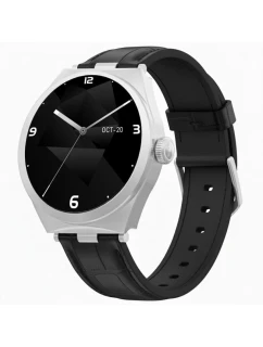 Chytré hodinky Gravity Silver Black GT25-8