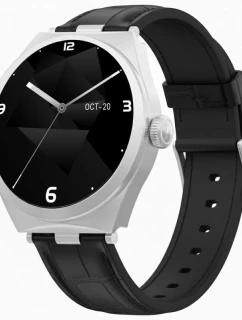 Chytré hodinky Gravity Silver Black GT25-8