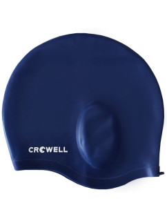 Plavecká čepice Crowell Ear Bora tmavě modrá barva.3