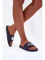 Dámské pantofle Big Star tmavě model 21708655 - Big Star Shoes Dámské pantofle Big Star tmavě model 21708655 - Big Star Shoes