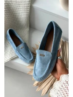 Dámské s malým zlatým detailem modré model 21900417 - Boto