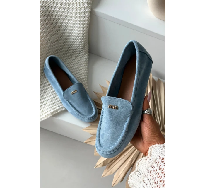 Dámské s malým zlatým detailem modré model 21900417 - Boto