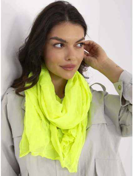 Chustka AT CH model 21129430 fluo żółty - FPrice