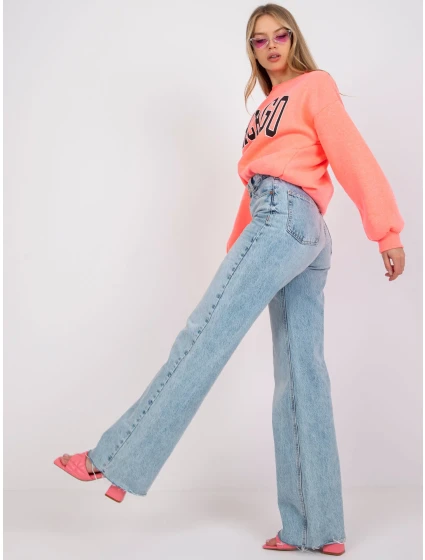 Mikina EM BL 617 C.29X fluo růžová