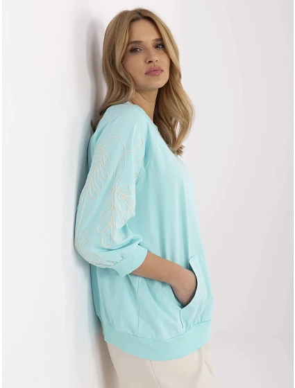 Bluza RV BL  mietowy model 22133148 - FPrice