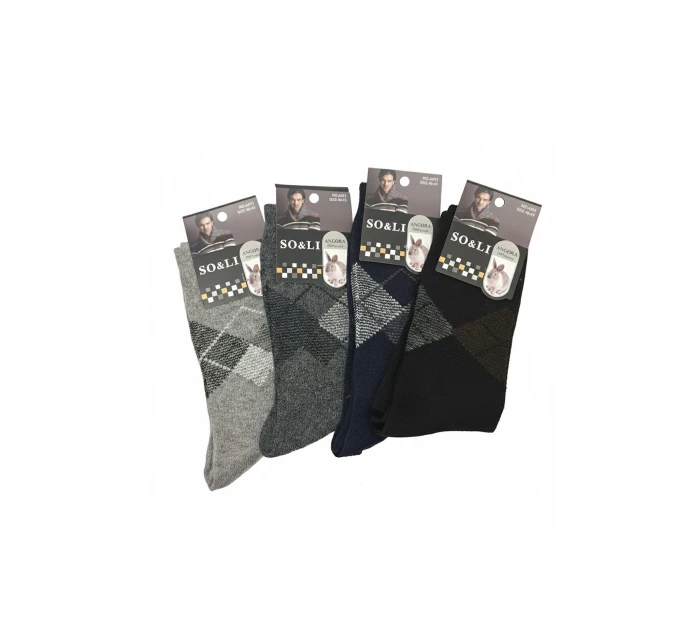 WiK SO&LI ponožky art.001/2 Angora pánské 39-46 WiK SO&LI ponožky art.001/2 Angora pánské 39-46