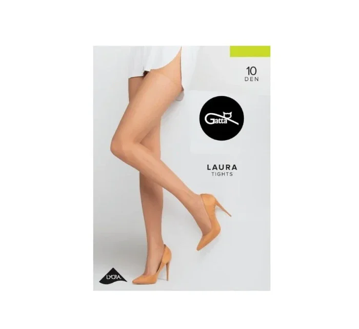 Dámské punčochové kalhoty Gatta Laura 10 den 5-XL Dámské punčochové kalhoty Gatta Laura 10 den 5-XL