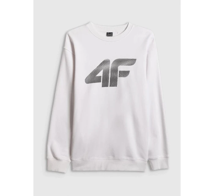 Pánská mikina bez kapuce 4F 4FRAW25TSWSM2493-10S