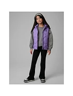 Dívčí bunda bez rukávů s kapucí model 22132255 dětské - 4F