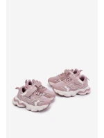 Dětské tenisky na silné podrážce růžové model 21692414 - Boto