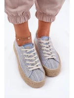 Dámské Tenisky Na Platformě S Pletením model 21693330 Světle Béžové - Lee Cooper