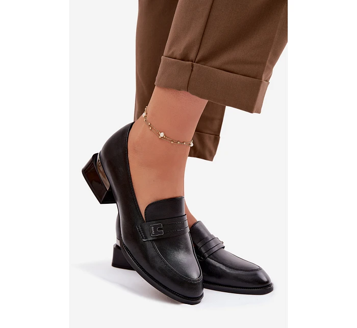 Dámské polobotky na Černé model 22100835 - VINCEZA Dámské polobotky na Černé model 22100835 - VINCEZA