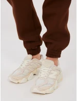 Tepláky CLM DR 1107.98 tmavě hnědé