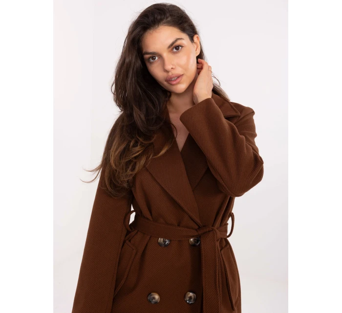 Płaszcz IT PL model 21302315 brązowy - FPrice