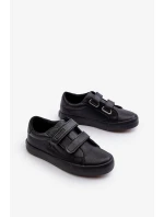 Dětské tenisky na suchý zip Big Star Black Dětské tenisky na suchý zip Big Star Black