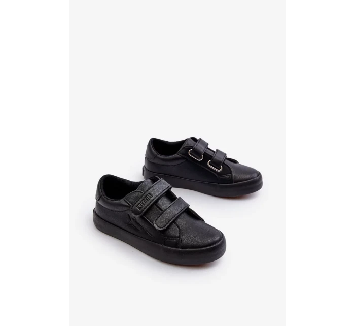 Dětské tenisky na suchý zip Big Star Black Dětské tenisky na suchý zip Big Star Black