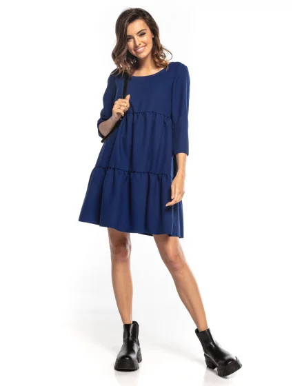 Dámské šaty model 18841553 Námořnická modř - Tessita