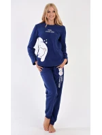 Dámské pyžamo dlouhé Lední medvěd
