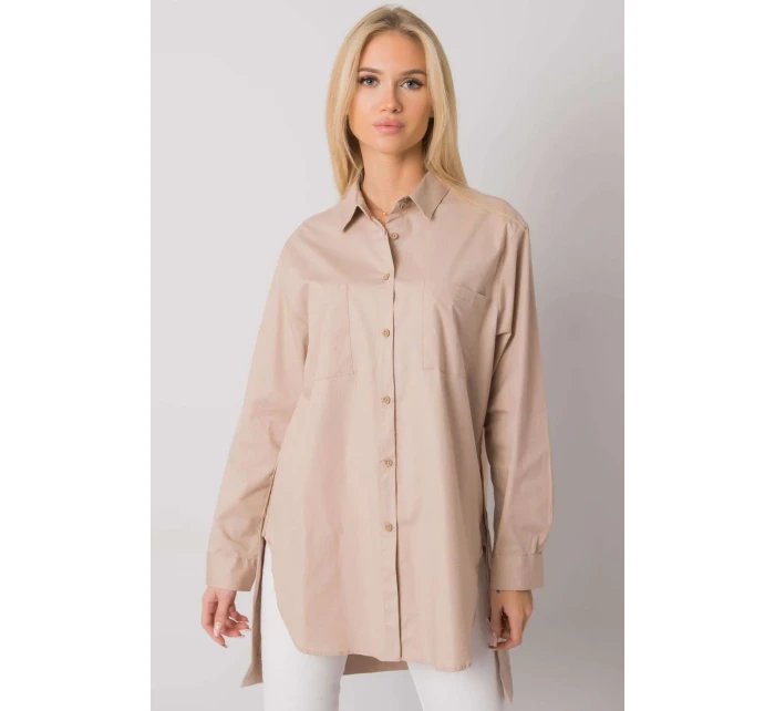 Košile s dlouhým rukávem  model 160741 Ex Moda