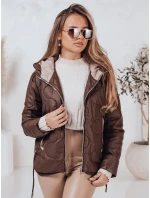 Dámská bunda kávová Dstreet model 21974716 - FashionStreet