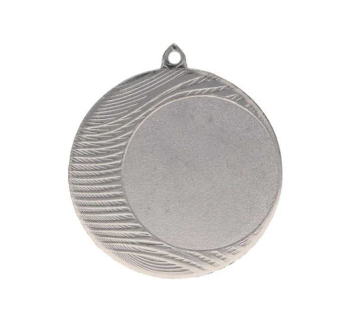 Obecná stříbrná medaile s prostorem pro emblém 50 mm - ocelová medaile